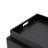 Stone Faux Leather Ottoman-33936106