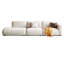 Canapé modulaire blanc en coton et lin-111933294