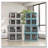 Stackable Storage Bins with Lids Collapsible Closet Organizers on Wheels
