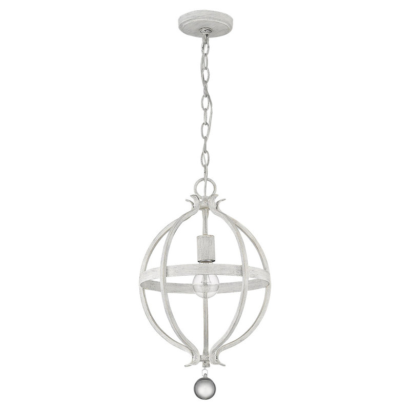 Luminaire sphère suspendu 1 lumières simple Mulhern