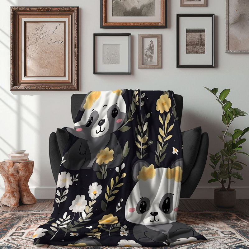 Throw Blanket, 60" W x 80" L