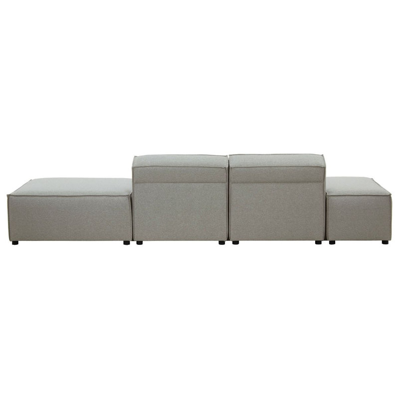 Rickart 4 Seater Sofa, Grey