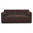 Hojovice 82'' Velvet Square Arm Sofa Bed-124835875