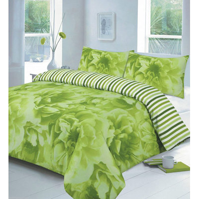 Ebern Designs Crumity Floral Duvet Cover Set with Pillowcases