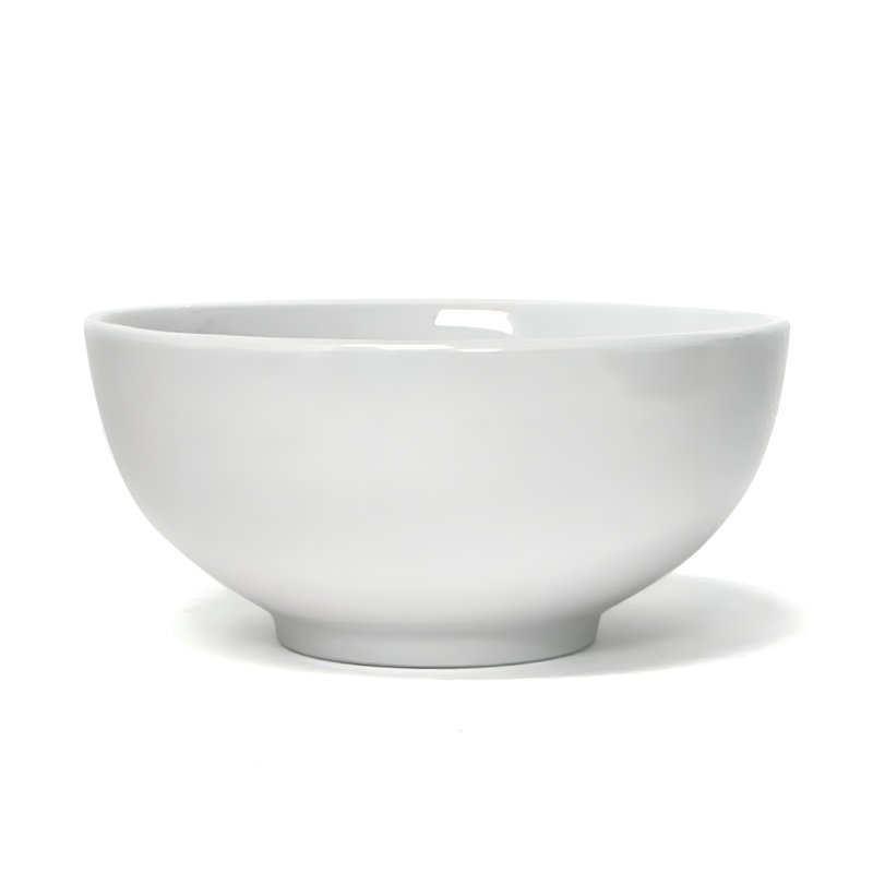 Bol en porcelaine de 6,33 po Utopia - blanc, design polyvalent