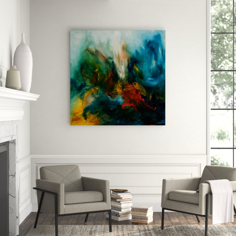 Forest Festa Print by Samuel Kane, 54" H x 54" W