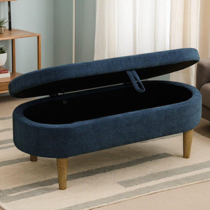 Storage Ottoman Bench Storage Chest End Of Bed Bench Foot Rest With Flipping Lid