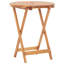 Castiel 2 - Person Solid Wood Patio Dining Set Circular Table