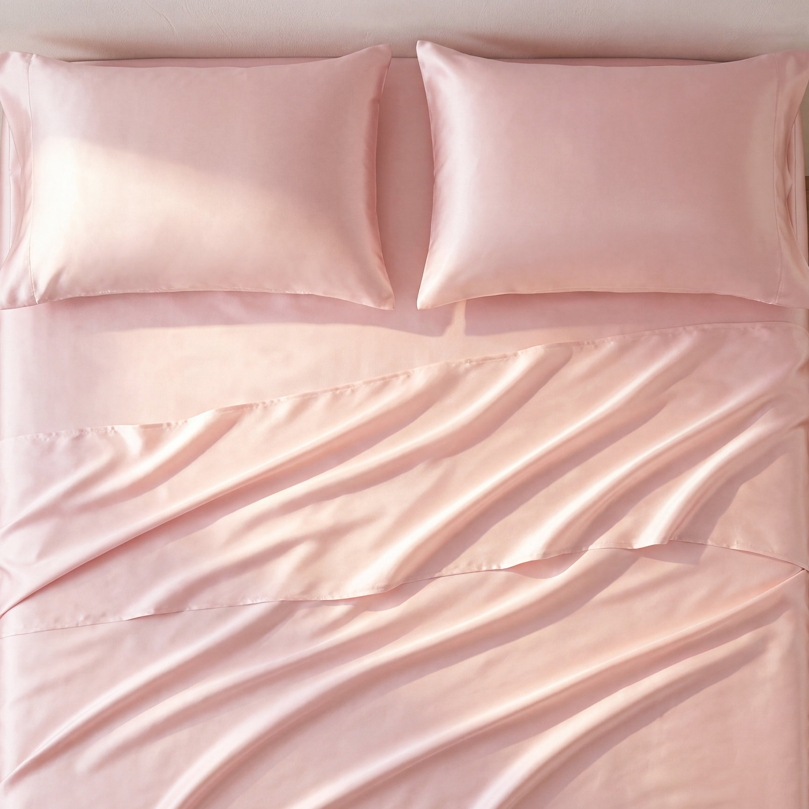 Double Stitch Sheet Set, Coral, California King Sheet Set
