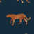 Cheetah Walk Navy