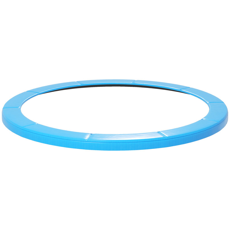 Coussin de bordure pour trampoline, H 0,6 po x l 144 po x P 144 po, Bleu