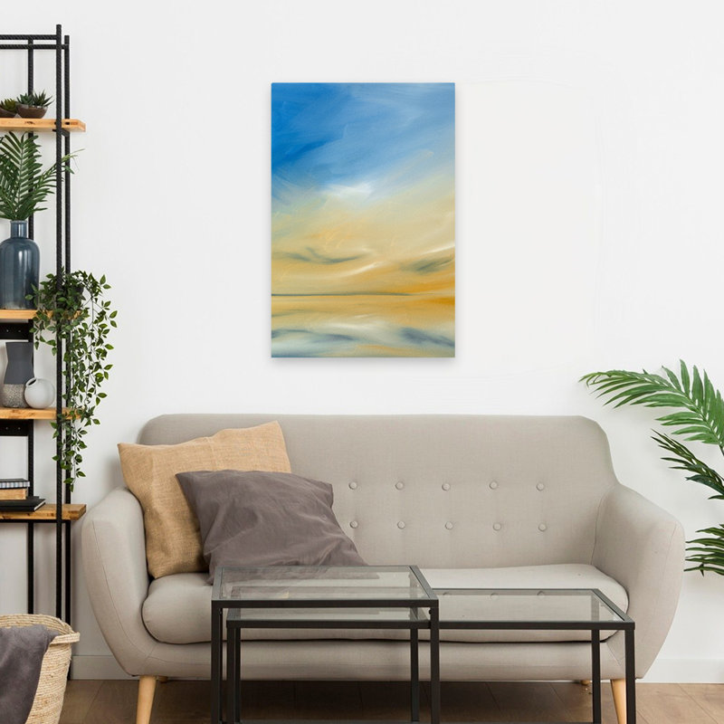 Magie - art des paysages côtiers, H 24 po x l 16 po
