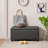 Amoha Cotton Upholstered Storage Bench
