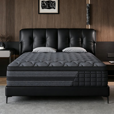 Medium Firm 12'' Full Hybrid Memory Foam Mattress Pressure Relief & Balanced Support