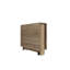 Table de salle à manger pliante avec rangement, rectangulaire, 6 sièges, design moderne, bois de peuplier, table rectangulaire facile à assembler et à ranger, 2 compartiments, sièges, assemblage moderne et simple