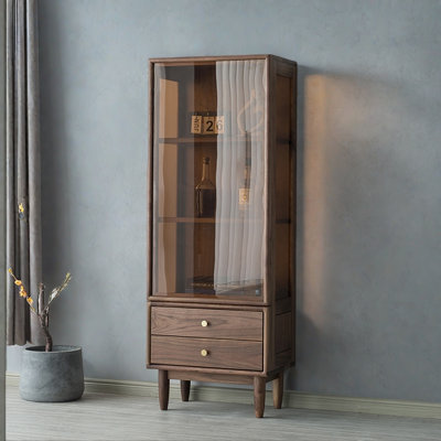Modern-style wooden bookcase