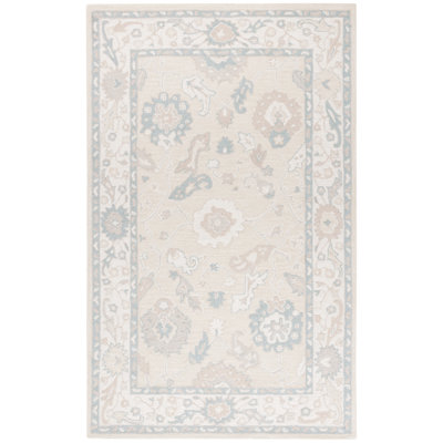 Ebony Hand Tufted Wool Pile Oriental Rug