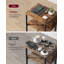 Akadian 34cm W Metal Bedside Table