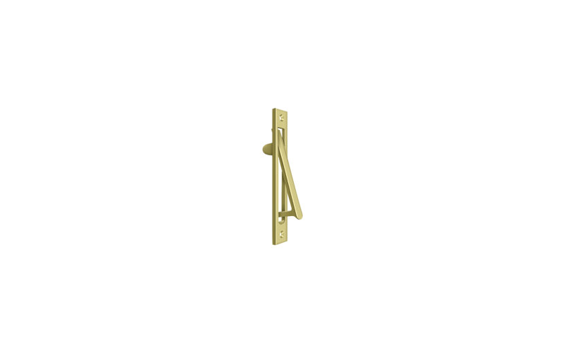 Finger Pull, Polished Brass