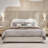 Kiren Upholstered Boucle Bed-101531136