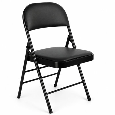 Faux Leather Banquet Folding Chair Folding Chair