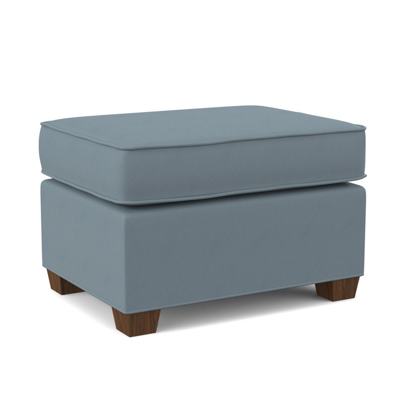 Finn 26" Wide Rectangle Standard Ottoman, Montana Walnut, Dillon Williamsburg