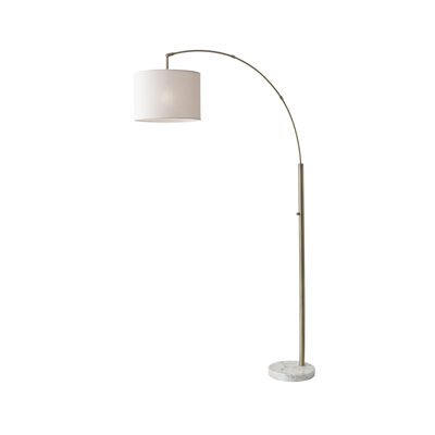 Lampe sur pied arquée 73,5 po Felice