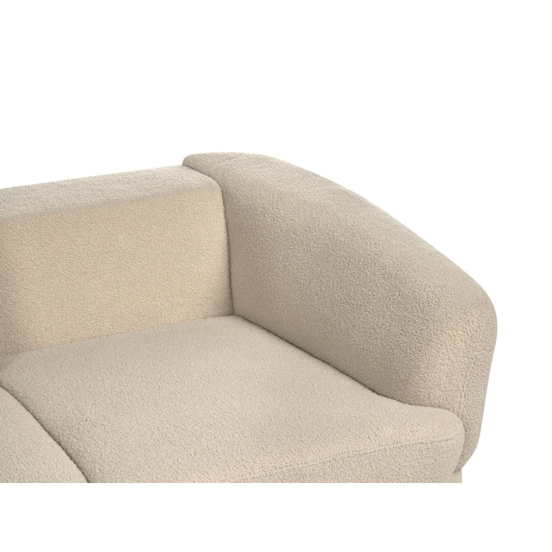 Lemelle 2 Seater Sofa, KJAER Beige Boucle