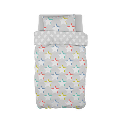 Glorine Polyester Geometric Shapes Duvet Cover Set with Pillowcases Included