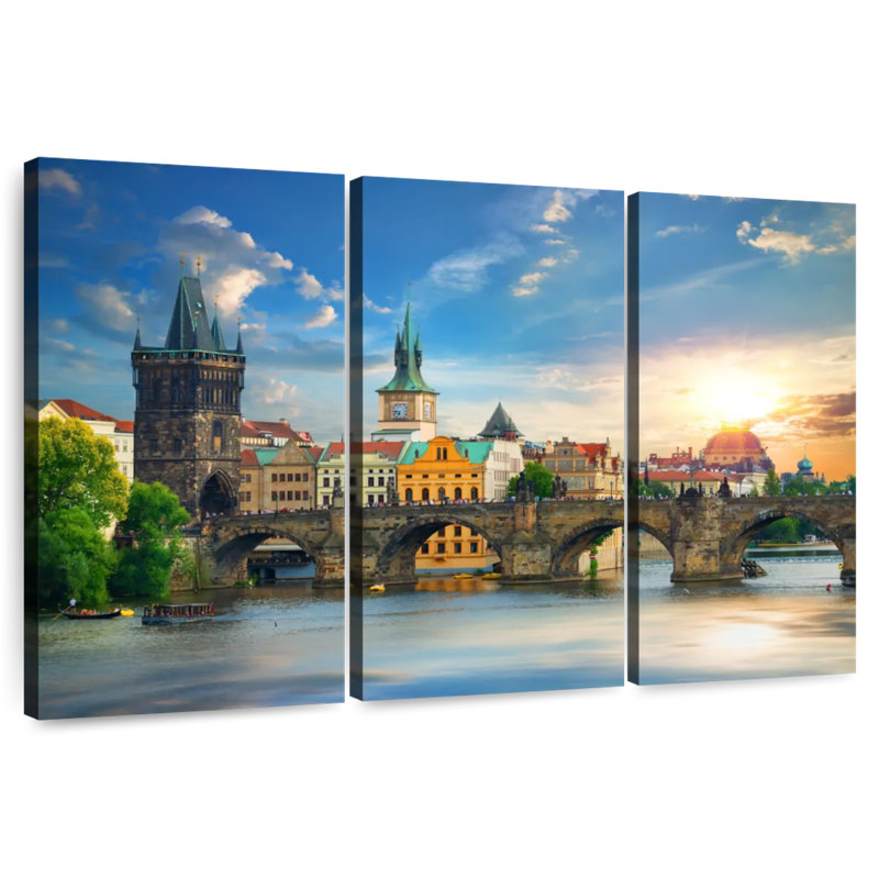 Lilie Charles Bridge, 28" H x 45" W