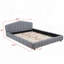 Lit tapissier en velours