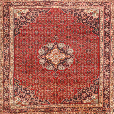Tapis de style oriental rouge