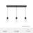 Hartland 3 - Light Cluster Modern Linear Pendant-86178664