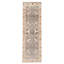 Tapis gris unique 2 pi 8 po x 7 pi 11 po Elsine
