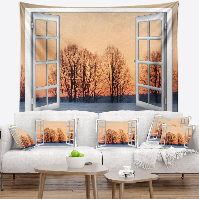 Polyester Tapestry, 50" H x 60" W