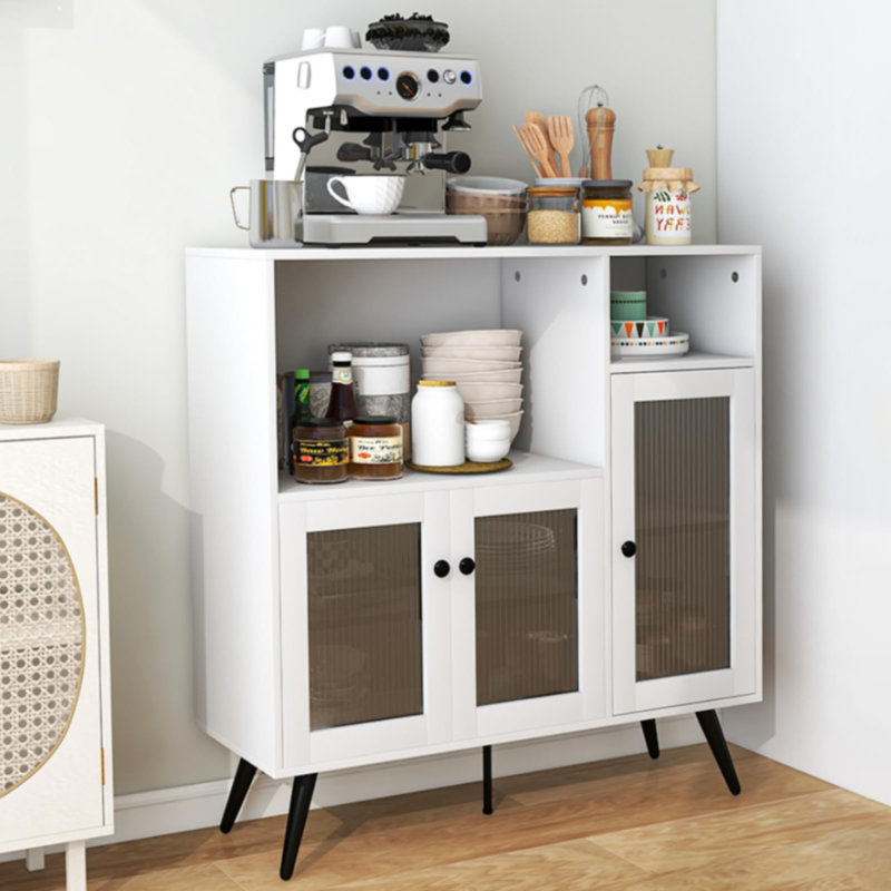 Thermia 97cm Sideboard, White