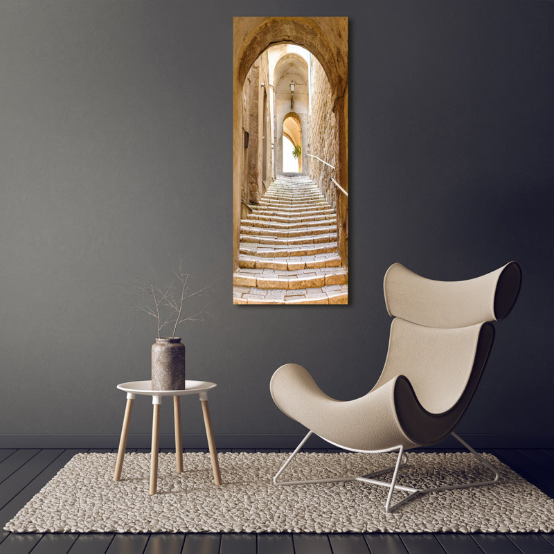 Narrow Streets - Wrapped Canvas Print