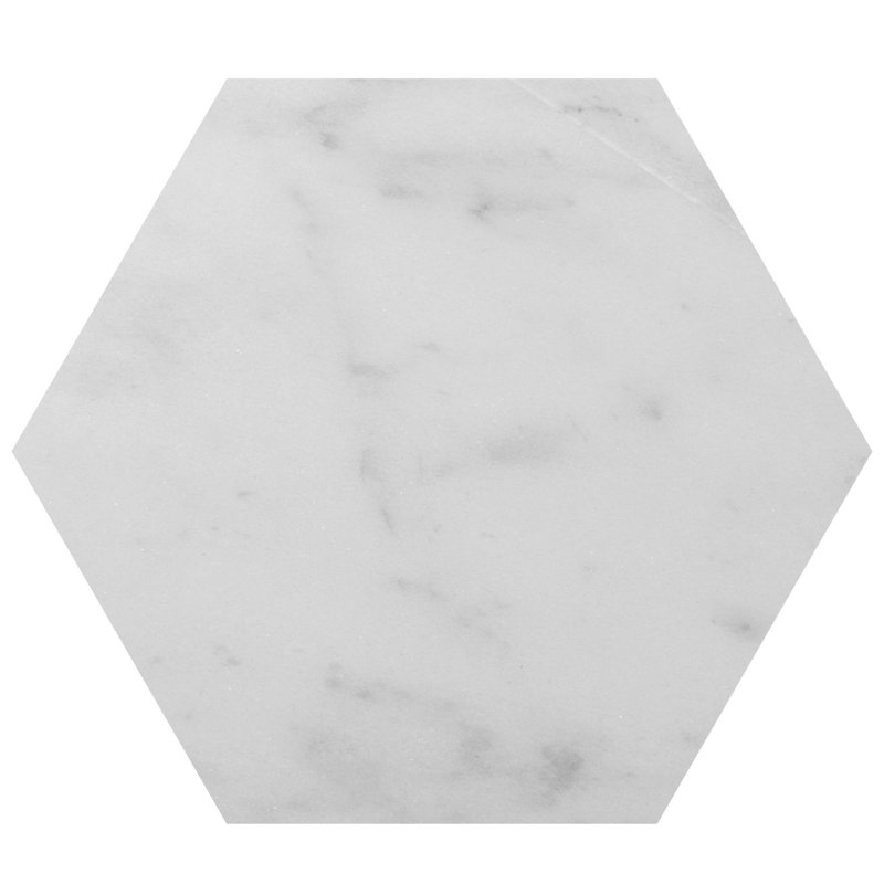 8" HONEYCOMB HONED, Bianco Venantino