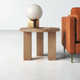 Siham Solid Wood End Table
