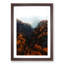 Mountains in South Tyrol in Italy in Abstract - Framed Print-55727569-55727564
