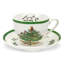 Spode Christmas Tree Teacup & Saucer 7 Oz