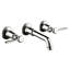AXOR Montreux Wall Mounted Bathroom Faucet Trim with Lever Handles Faucet Trim Only-11080915