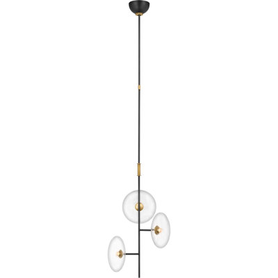 3 - Light LED Chandelier