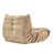 Bean bag Chair with button tufted back-1007813386