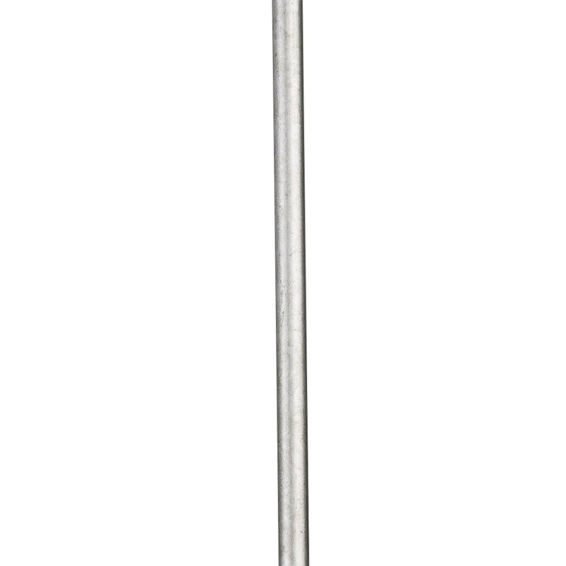 Galvanized Gray 54-Inch Metal Stem Extension Kit