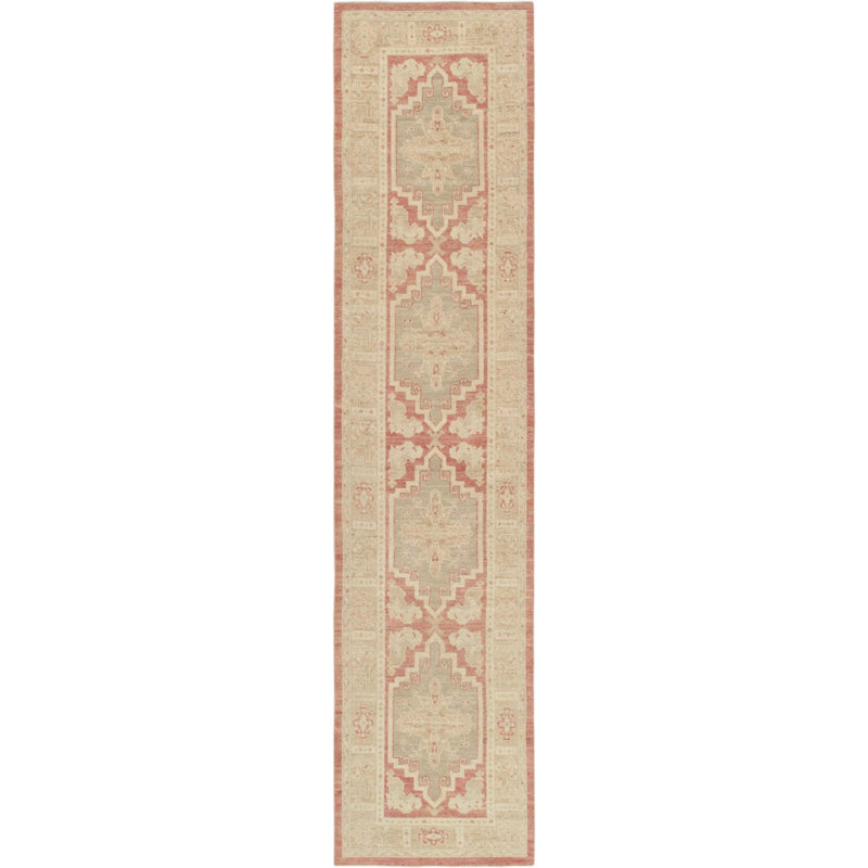 Wool Oriental Area Rug, Runner 2'11" x 9'5"