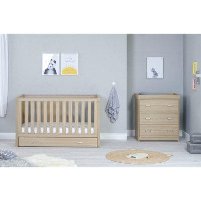 Luno 2 Piece Room Set with Drawer