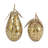 2 Piece Archibold Decorative Pear Apple Set