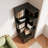 5 Tier Corner Bookshelf, 71" Wood Bookcase With Baffle And 2 Drawers, Morden Freestanding Display Rack With Anti-Tipping Device, For Living Room, Home Office, Bedroom-1843805615