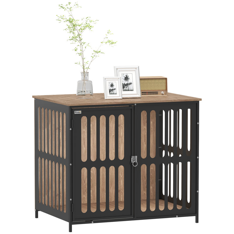 Steel Furniture Style Crate with 1 Door, 72cm H x 80cm W x 55cm D